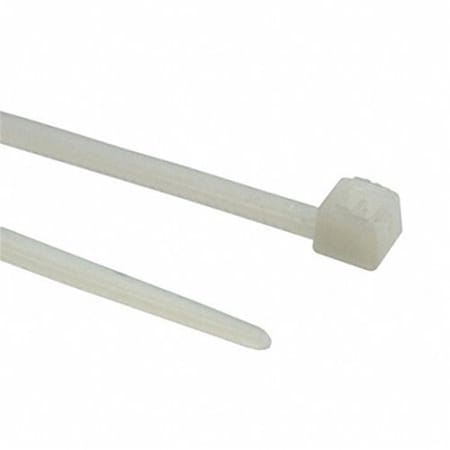 8.1 In. Cable Tie - Natural, 18 Lbs